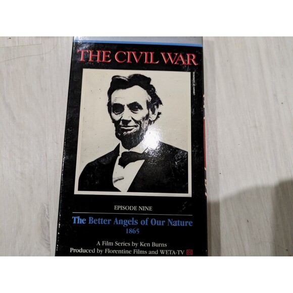 Civil War , PBS Video, 9 VHS Tape Set US History, teachers, History Collectors - Picture 12 of 12